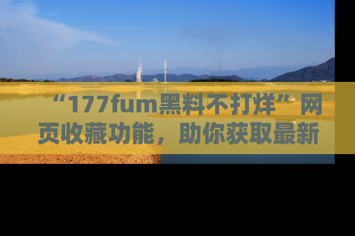 “177fum黑料不打烊”网页收藏功能,助你获取最新黑料动态