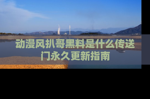 动漫风扒哥黑料是什么传送门永久更新指南