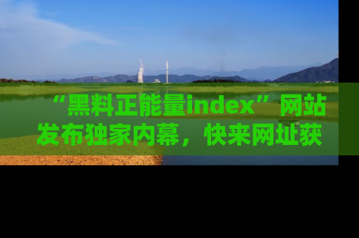 “黑料正能量index”网站发布独家内幕,快来网址获取精彩内容吧!