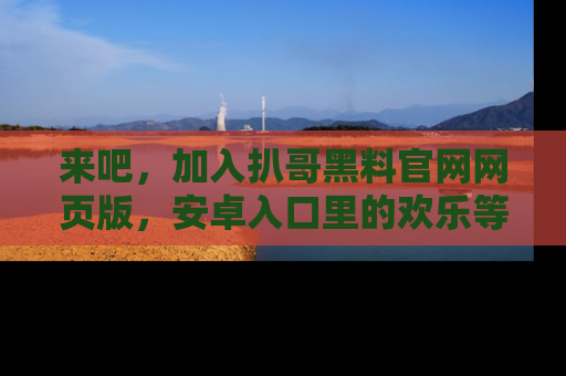 来吧，加入扒哥黑料官网网页版，安卓入口里的欢乐等着你！