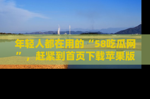 年轻人都在用的“58吃瓜网”，赶紧到首页下载苹果版吧！