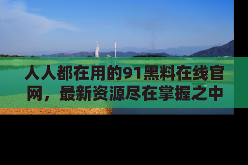 人人都在用的91黑料在线官网，最新资源尽在掌握之中