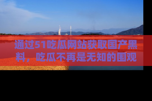 通过51吃瓜网站获取国产黑料,吃瓜不再是无知的围观者