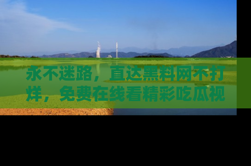 永不迷路,直达黑料网不打烊,免费在线看精彩吃瓜视频!